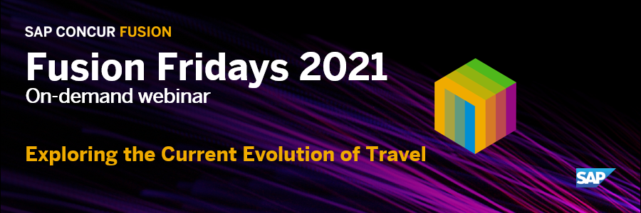 sap concur evolution of travel